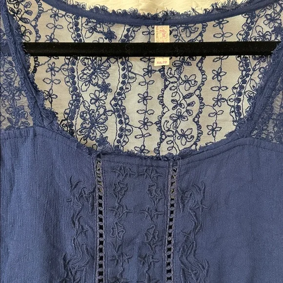 Free People Oversized Distressed Dress - Picture 2 of 6